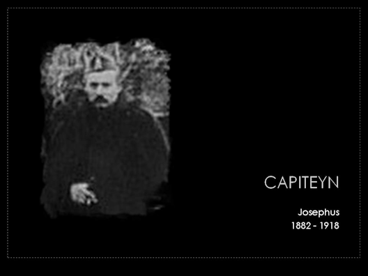 CAPITEYN Josephus 1882-1918