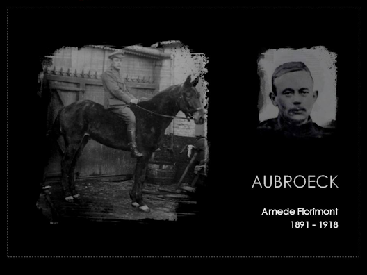 aubroeck amede florimont 1891-1918