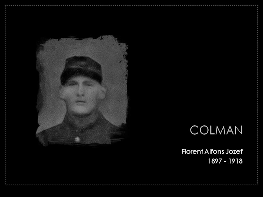 colman florent alfons jozef 1897-1918