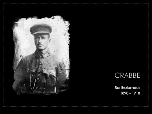 crabbe bartholomeus 1890-1918