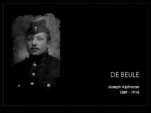 de beule joseph alphonse 1889-1918