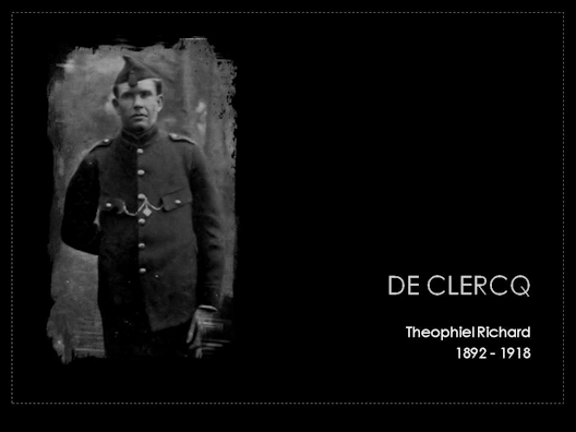 de clercq theophiel richard 1892-1918