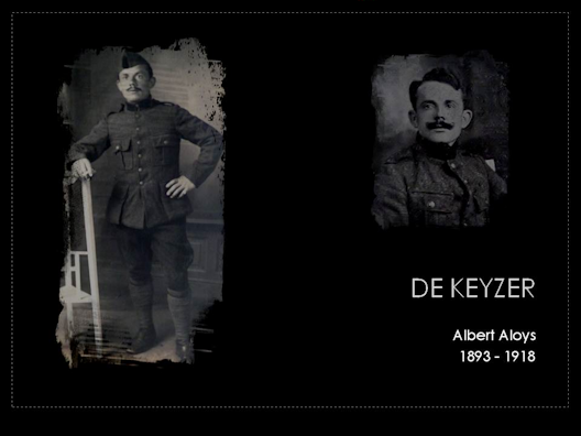de keyzer albert aloys 1893-1918