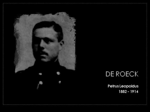 de roeck petrus leopoldus 1882-1914