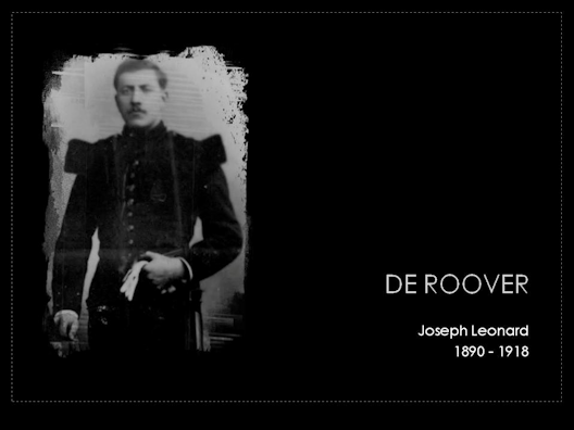 de roover joseph leonard 1890-1918