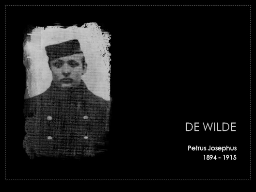 de wilde petrus josephus 1894-1915