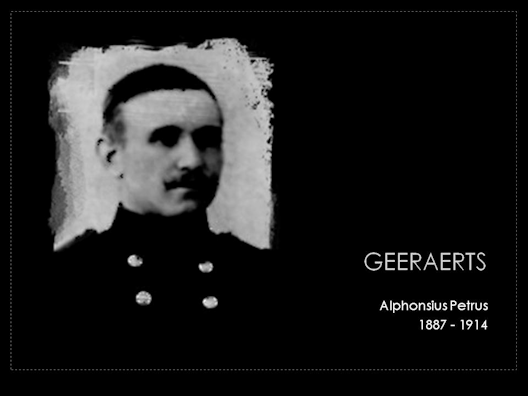 geeraerts alphonsius petrus 1887-1914
