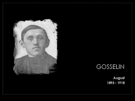 gosselin august 1895-1918