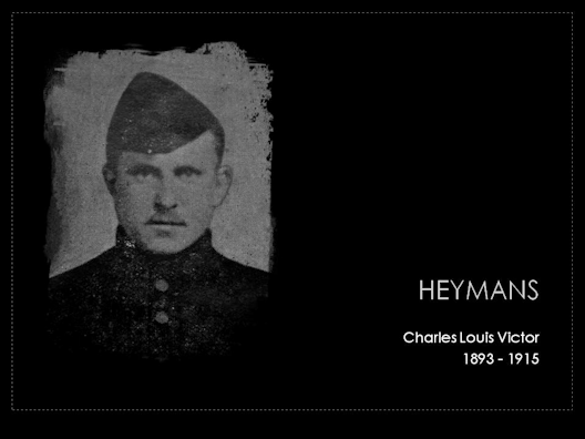 heymans charles louis victor 1893-1915