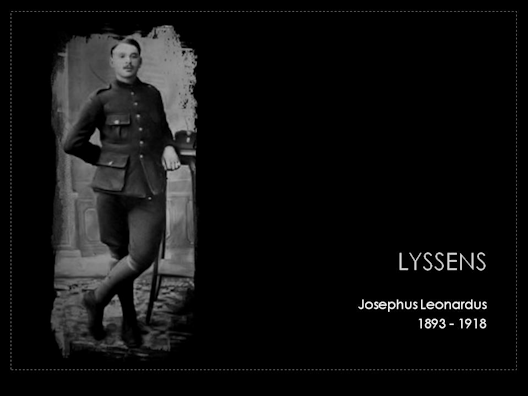 lyssens josephus leonardus 1893-1918
