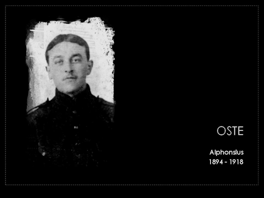 oste alphonsius 1894-1918