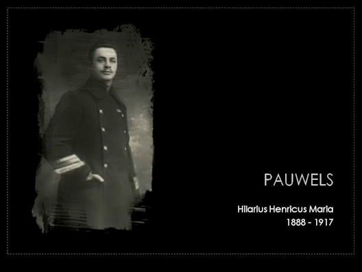 pauwels hilarius henricus maria 1888-1917