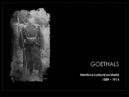 GOETHALS Henricus Ludovicus Maria 1889-1914