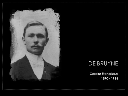 de bruyne carolus franciscus 1890-1914