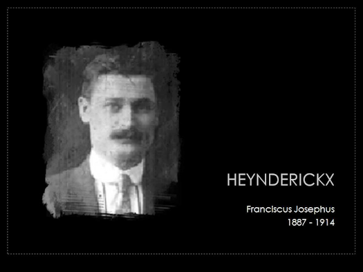 heynderickx franciscus josephus 1887-1914