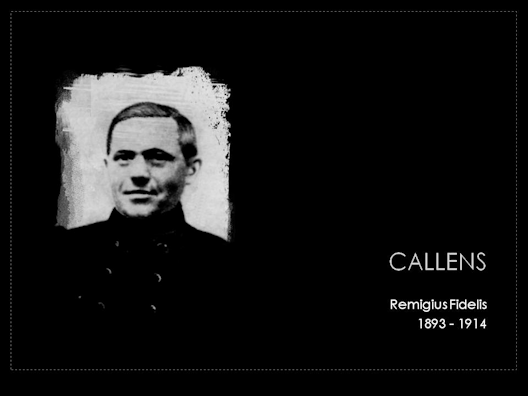 callens remigius fidelis 1893-1914