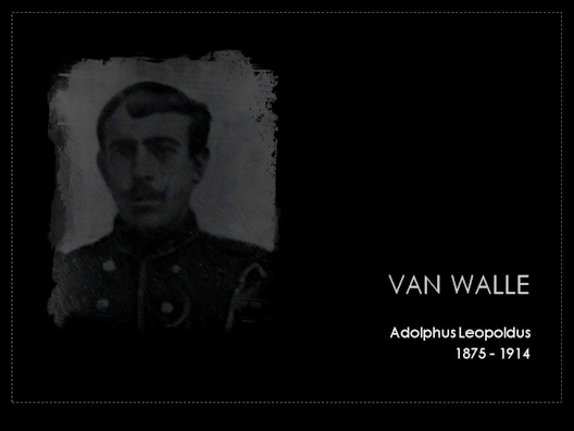 van walle adolphus leopoldus 1875-1914