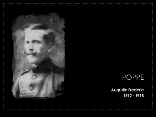 poppe augustin frederic 1892-1918