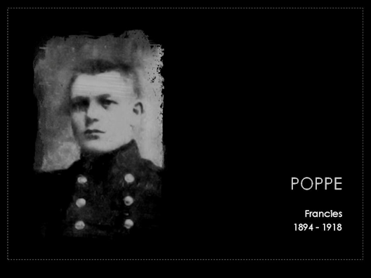 poppe francies 1894-1918