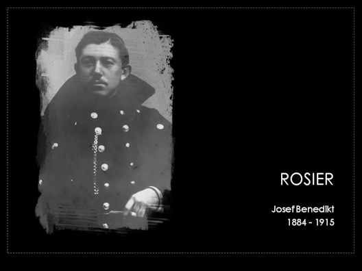 rosier josef benedikt 1884-1915