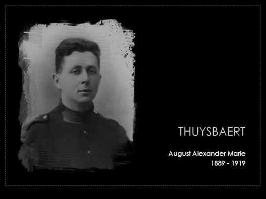 thuysbaert august alexander 1889-1919