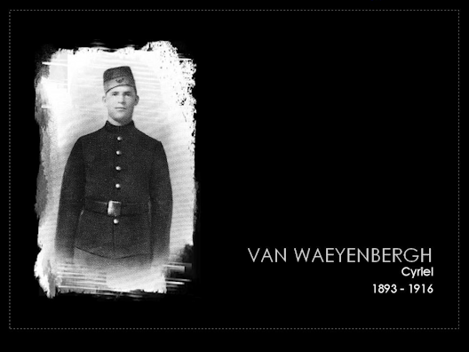 VAN WAEYENBERGH Cyriel 1893-1916