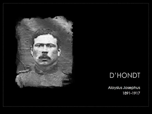 d'hondt aloysius josephus 1891-1917