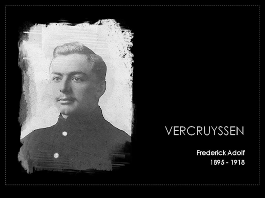 vercruyssen frederick adolf 1895-1918