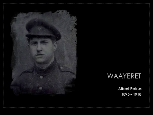 waayeret albert petrus 1895-1918