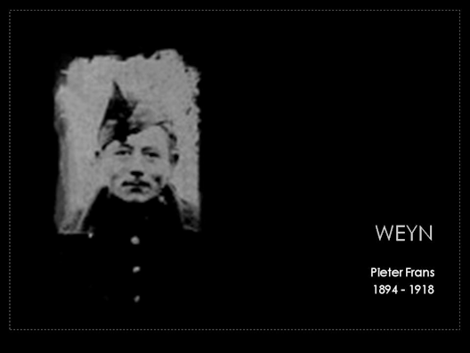 weyn pieter frans 1894-1918