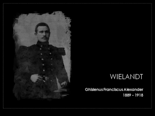 wielandt ghislenus franciscus 1889-1918