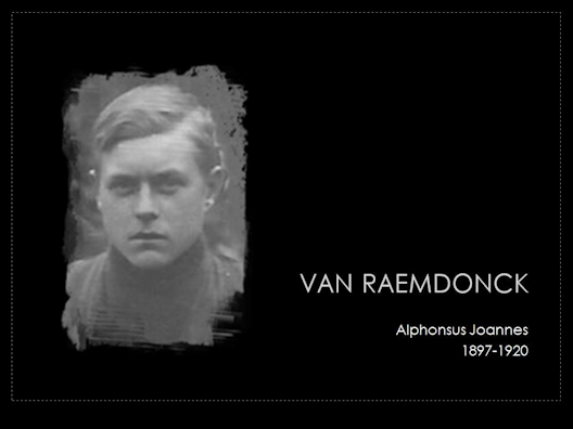 van raemdonck alphonsus joannes 1897-1920